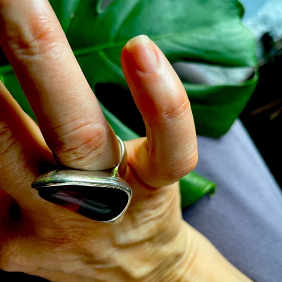 Uno de 50 Murano Glass Ring sz 6.5 - Picture 7 of 10